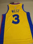 Golden State Warriors David West 3 City Or Maillot